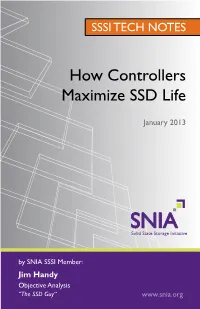 How Controllers Maximize SSD Life