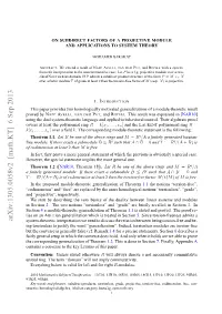 On Subdirect Factors of Projective Modules and Applications to System
