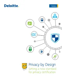Privacy by Design
