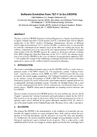 Software Evolution from TET-1 to Eu:CROPIS