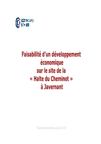 Halte Du Cheminot » À Javernant