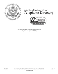 Telephone Directory