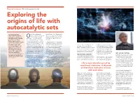 Exploring the Origins of Life with Autocatalytic Sets