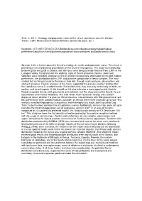 Thiel, C. 2011. Ecology and Population Status of the Serval Leptailurus Serval in Zambia