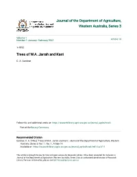Trees of W.A. Jarrah and Karri