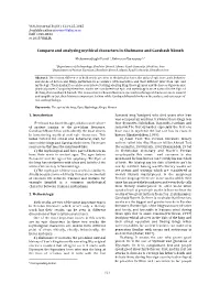 Compare and Analyzing Mythical Characters in Shahname and Garshasb Nāmeh