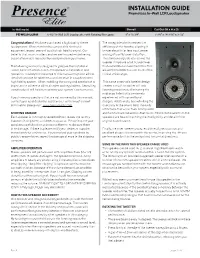 Installation Guide