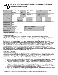 Office of Curriculum, Instruction & Professional