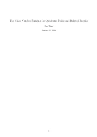 The Class Number Formula for Quadratic Fields and Related Results