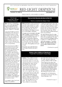 Red Light Despatch Volume VII, Issue 12 December 2014