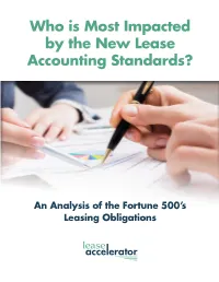Who Is Most Impacted by the New Lease Accounting Standards?