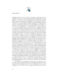 Publications Without, However, Aspiring to Completeness. Paul