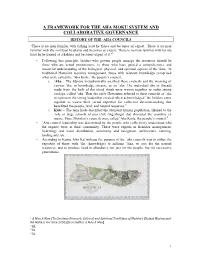 A Framework for the Aha Moku System And