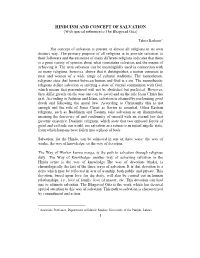 Concept of Salvation in Hinduism