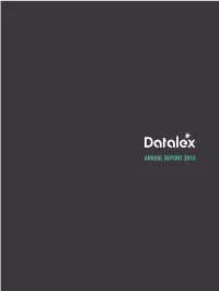 Datalex Annual Report 2018