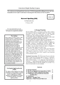 Kurrent Spelling (KS)