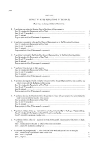 1. a Resolution Prescribing the Standing Rules of the House of Representatives