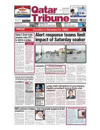 Alert Response Teams Limit Impact of Saturday Soaker