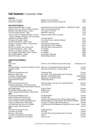Curriculum Vitae