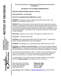 HIS20-04 Decision February 26, 2020 Page 2