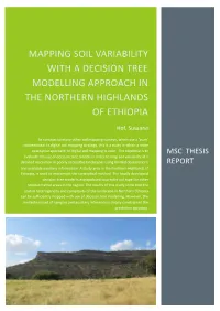 Mapping Soil Variability with a Decision Tree Modelling Approach in the Northern Highlands of Ethiopia