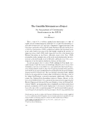 The Guerrilla Movement As a Project an Assessment of Community Involvement in the EZLN by Niels Barmeyer