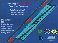 Building an Interesting Quantum Computer…