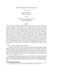 Finding Missing Proofs with Automated Reasoning* Branden