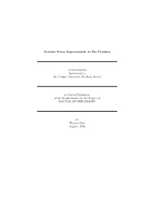 Generalized Modular Forms Representable As Eta Products