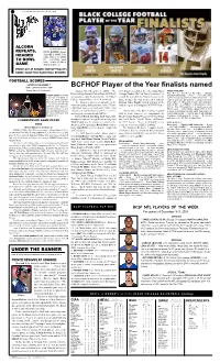 BCFHOF Player of the Year Finalists Named