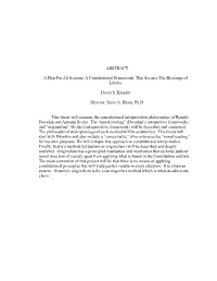 July 6: Final Formatted Thesis Copy