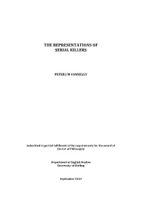 The Representations of Serial Killers.Pdf