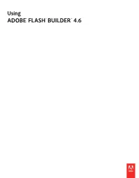 USING FLASH BUILDER Iv Contents