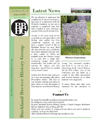 BBHG Newsletter 013 August 2016