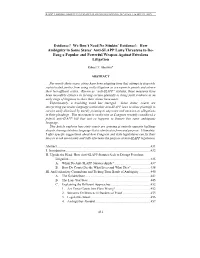 How Ambiguity in Some States' Anti-SLAPP