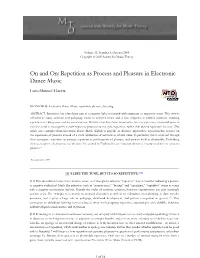 MTO 11.4: Garcia, on and On