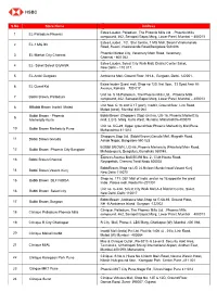 Spec Rest List1 Revised