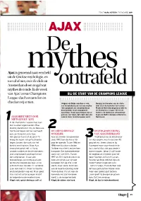 Ajax, De Mythes Ontrafeld