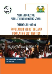 Population Structure and Population Distribution