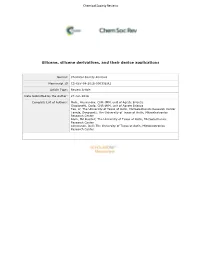 Silicene, Silicene Derivatives, and Their Device Applications