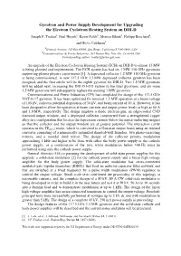 Gyrotron and Power Supply Development for Upgrading the Electron Cyclotron Heating System on DIII-D Joseph F