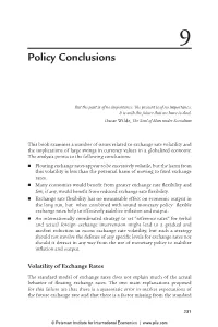 Policy Conclusions Chapter Sub-Title Or Article Title