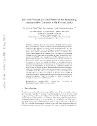 Voidext: Vocabulary and Patterns for Enhancing Interoperable Datasets with Virtual Links