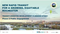 Why Rapid Transit?