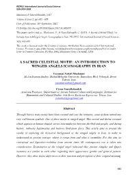 A Sacred Celestial Motif: an Introduction to Winged Angels Iconography in Iran