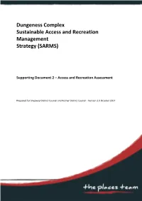 Dungeness Complex Sustainable Access and Recreation Management Strategy (SARMS)