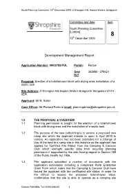 Development Management Report