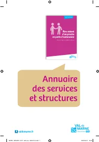GUIDE AIDANTS 2017 Adresses