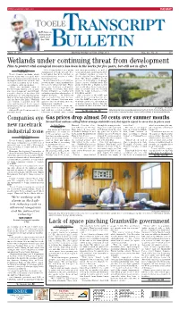 Wetlands Under Continuing Threat from Development