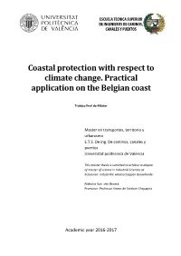 Coastal Protection with Respect to Climate Change and a Practical